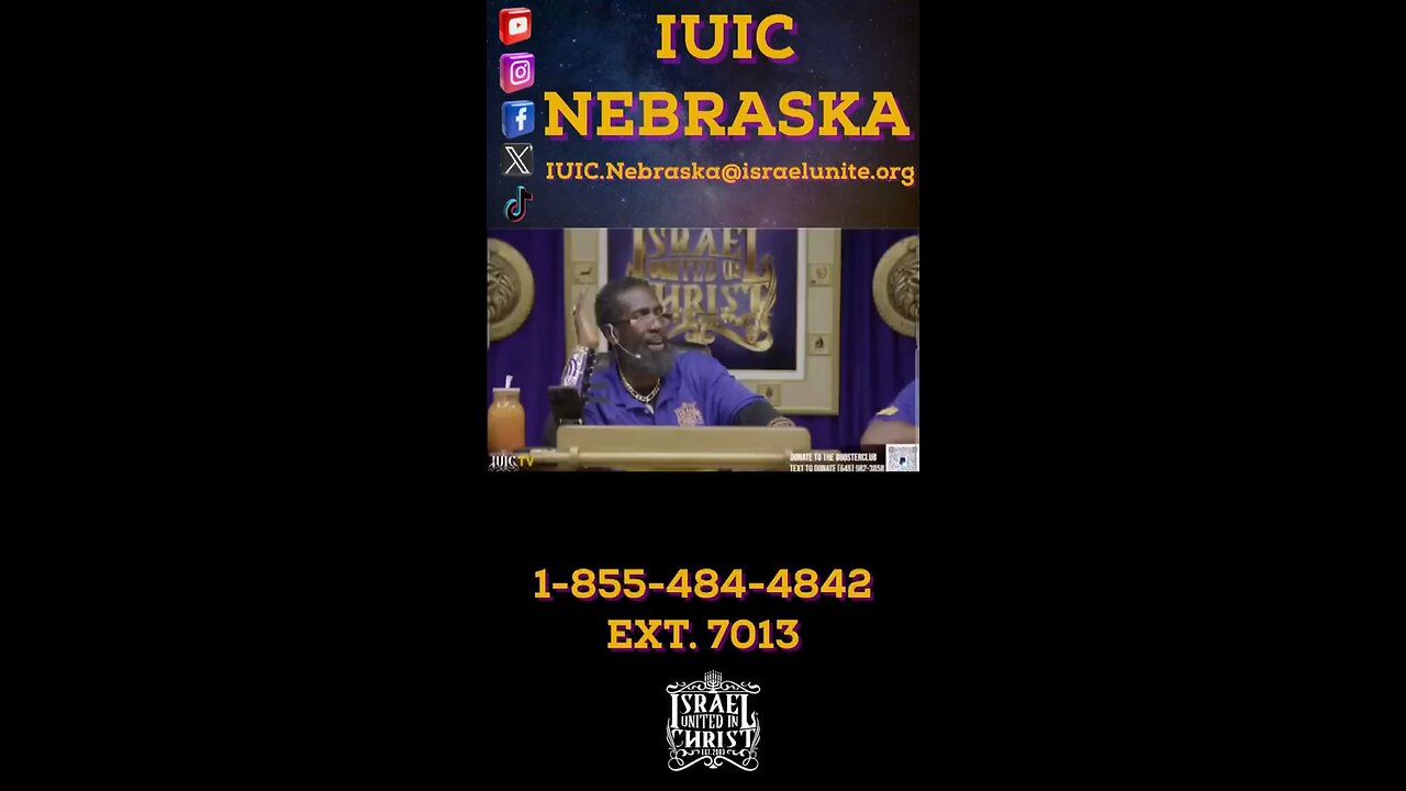 #IUIC #israelunitedinchrist #nathanyel7 #IUICNE #nebraska #Slavery #Prophecy #BHM365 #Blackhistory