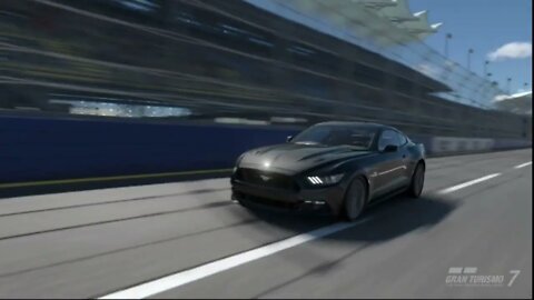 A few laps at Blue Moon Bay in the Ford Mustang on GT7