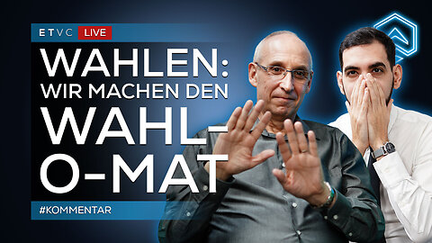 🟥 LIVE | WAHLEN: Wir machen den WAHL-O-MAT | mit KLARDENKER UWE | #KOMMENTAR