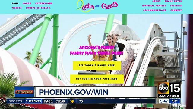 Your chance to win cool prizes from City of Phoenix