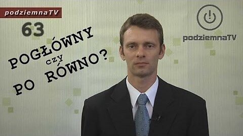 podziemna TV - podatek POGŁÓWNY czy PO RÓWNO? #63 (17.07.2014)