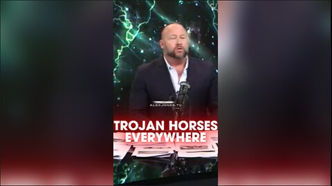 Alex Jones: Trojan Horses Are in Everything The Globalists Give You - 4/2/20