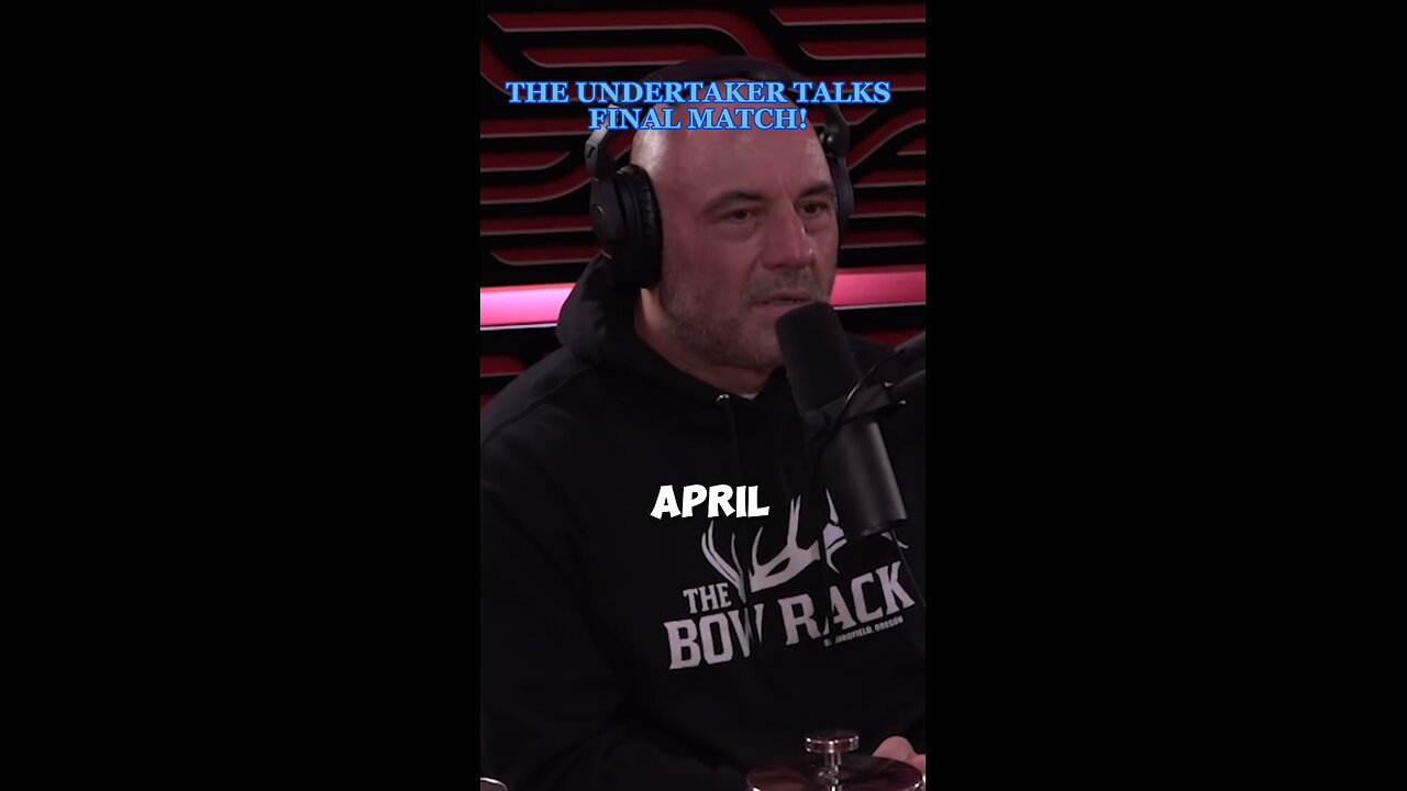 THE UNDERTAKER TALKS FINAL MATCH!