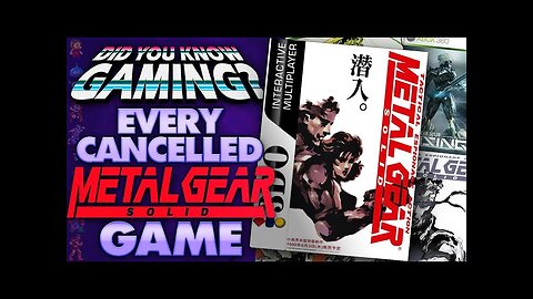 Every Cancelled Metal Gear Solid Game (mirror)