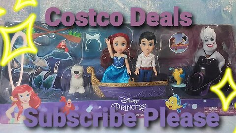 Costco deal $16.99 March 24th Little Mermaid Petite dolls!!!!