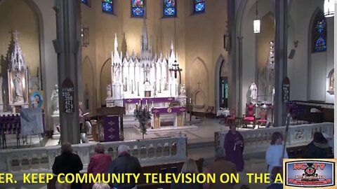 NCTV45 CATHOLIC MASS SUNDAY HOLY SPIRIT PARISH (ST MARY’S) 8 AM SUNDAY DECEMBER 5 2021