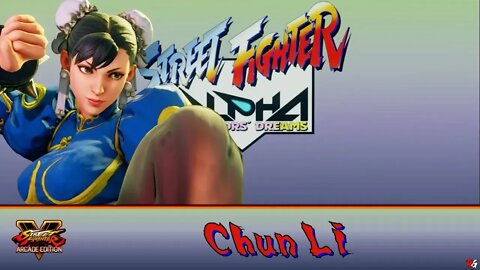 Street Fighter V Arcade Edition: Street Fighter Alpha - Chun Li