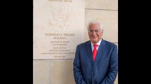 Fmr Amb. David Friedman to Newsmax Harris, Walz Lack 'Moral Compass' on Israel