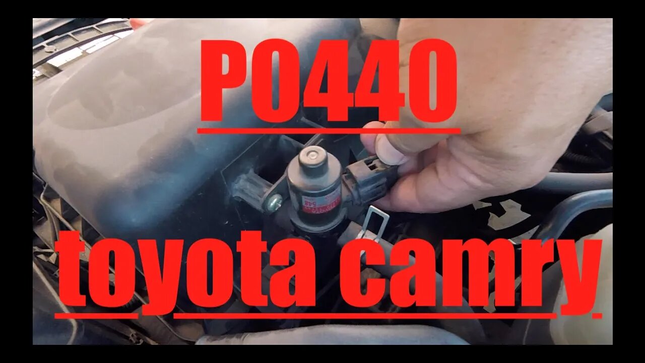 it wasn't me P0440 Toyota Camry Vacuum Valve √ Fix it Angel