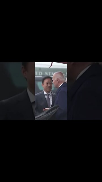 Biden can't open an umbrella