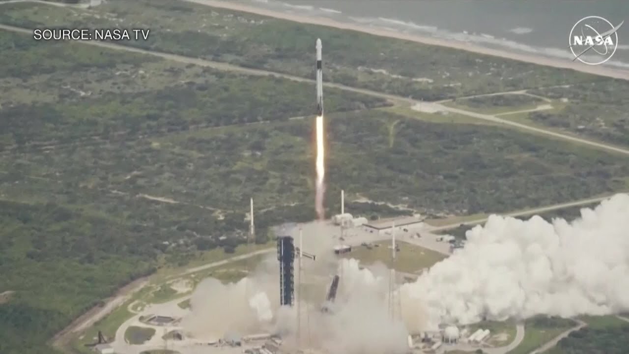 NASA Launches SpaceX Mission to Rescue ISS Astronauts