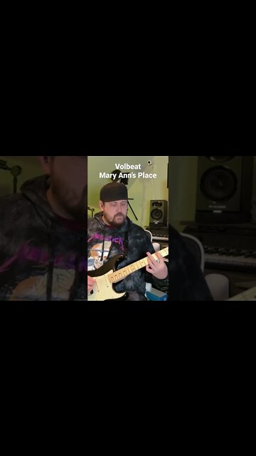 Volbeat - Mary Ann’s Place Guitar Cover (Part 1) - Fender American Custom Stratocaster