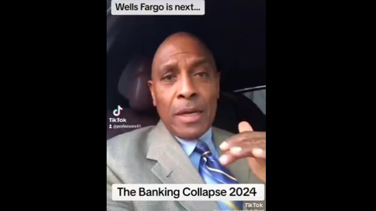 Banking Collapse of 2024- Banking Executive Spills The Beans on Wells Fargo Bank