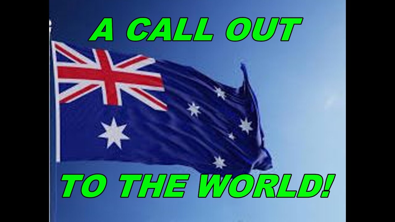 A CALL OUT TO THE WORLD! (The people speak!)