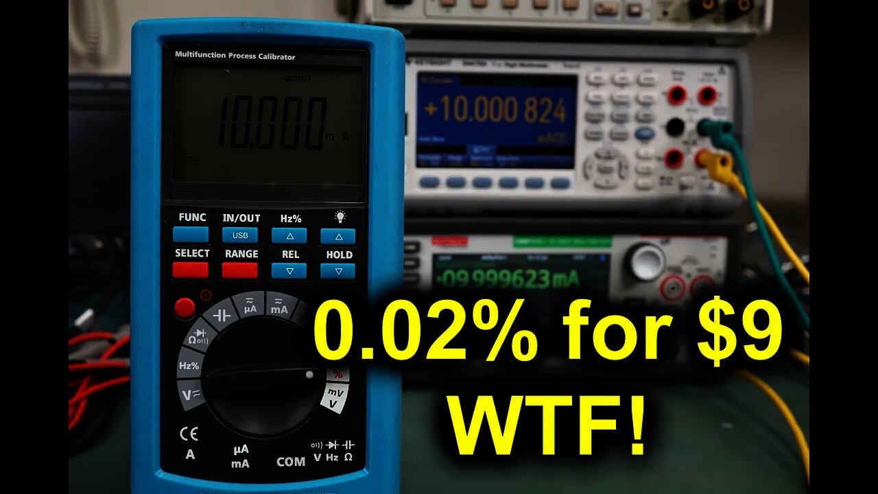 EEVblog #1248 - INSANE! A 0.02% Process Meter for $9? WTF!