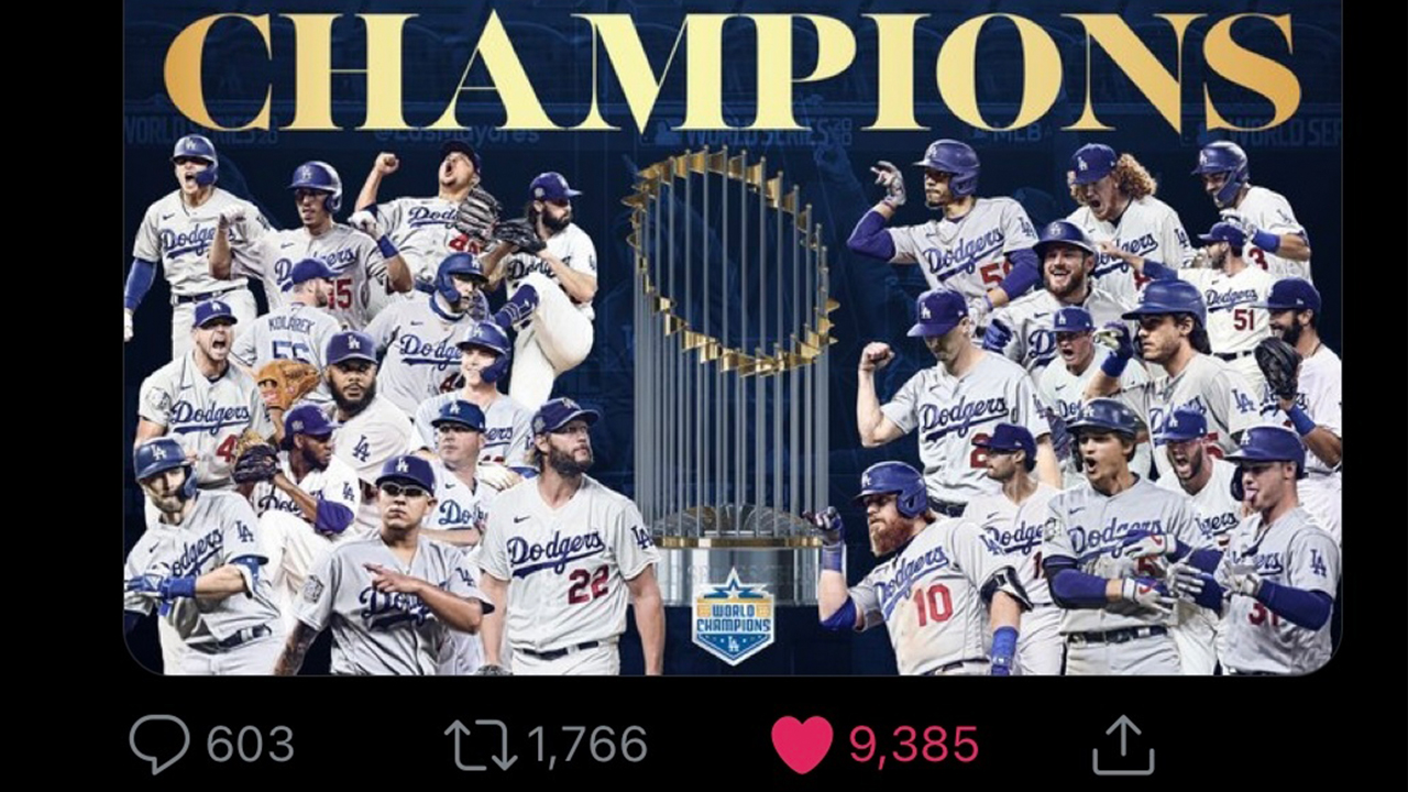 Clippers Get Played By Dodgers After They Won The World Series And Celebrated With Lakers, LeBron