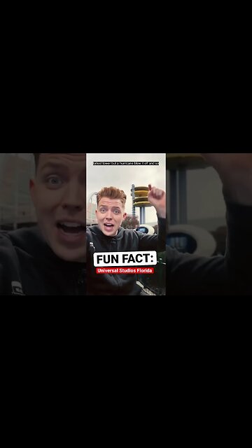 FUN FACT: Universal Studios Florida 👽🔫 #shorts