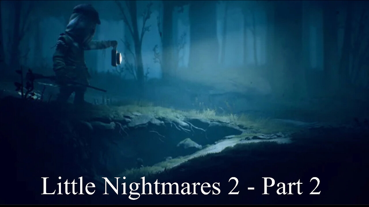 Who’s This Crazy Guy Chasing me?? Little Nightmares 2: