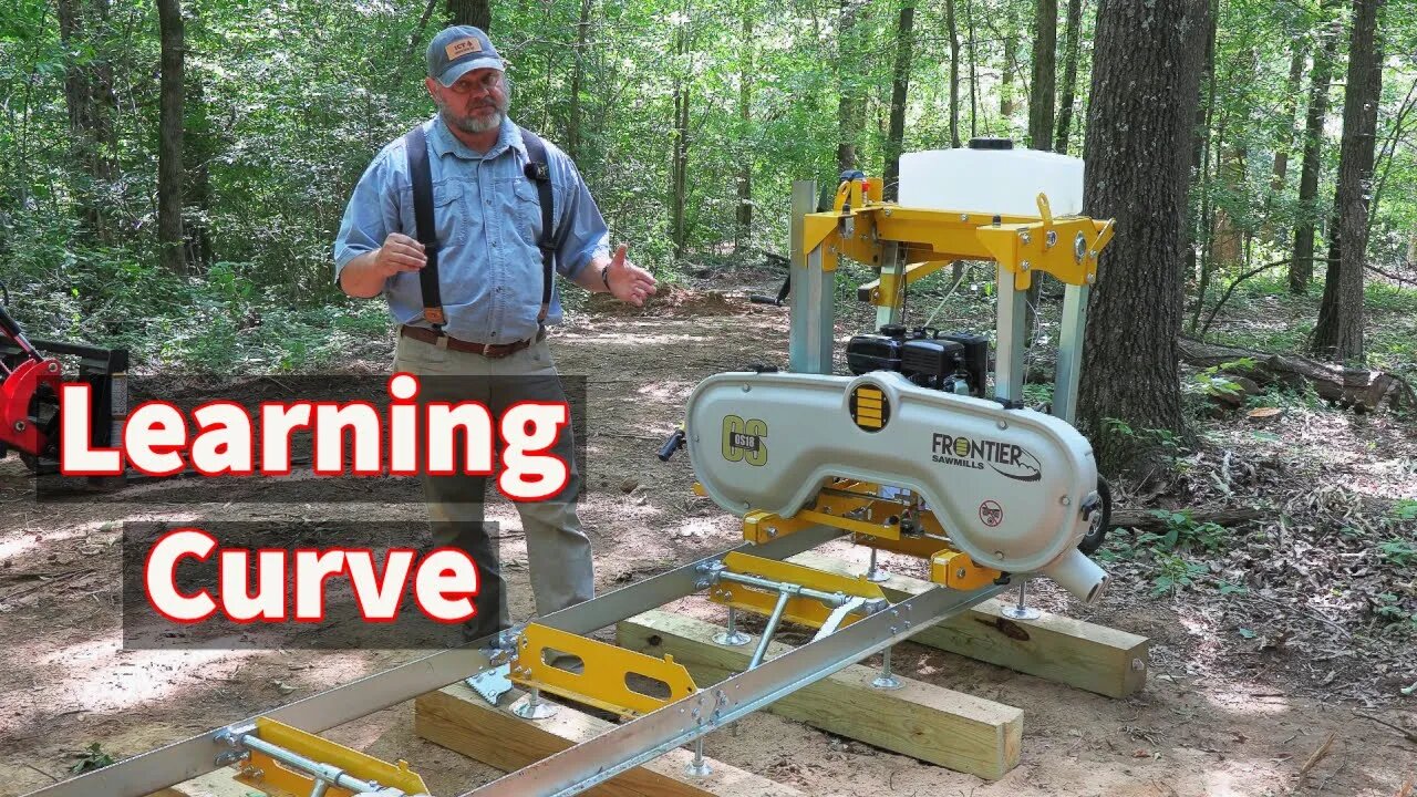 OS18 Learning Curve - Frontier Sawmills New Portable Sawmill