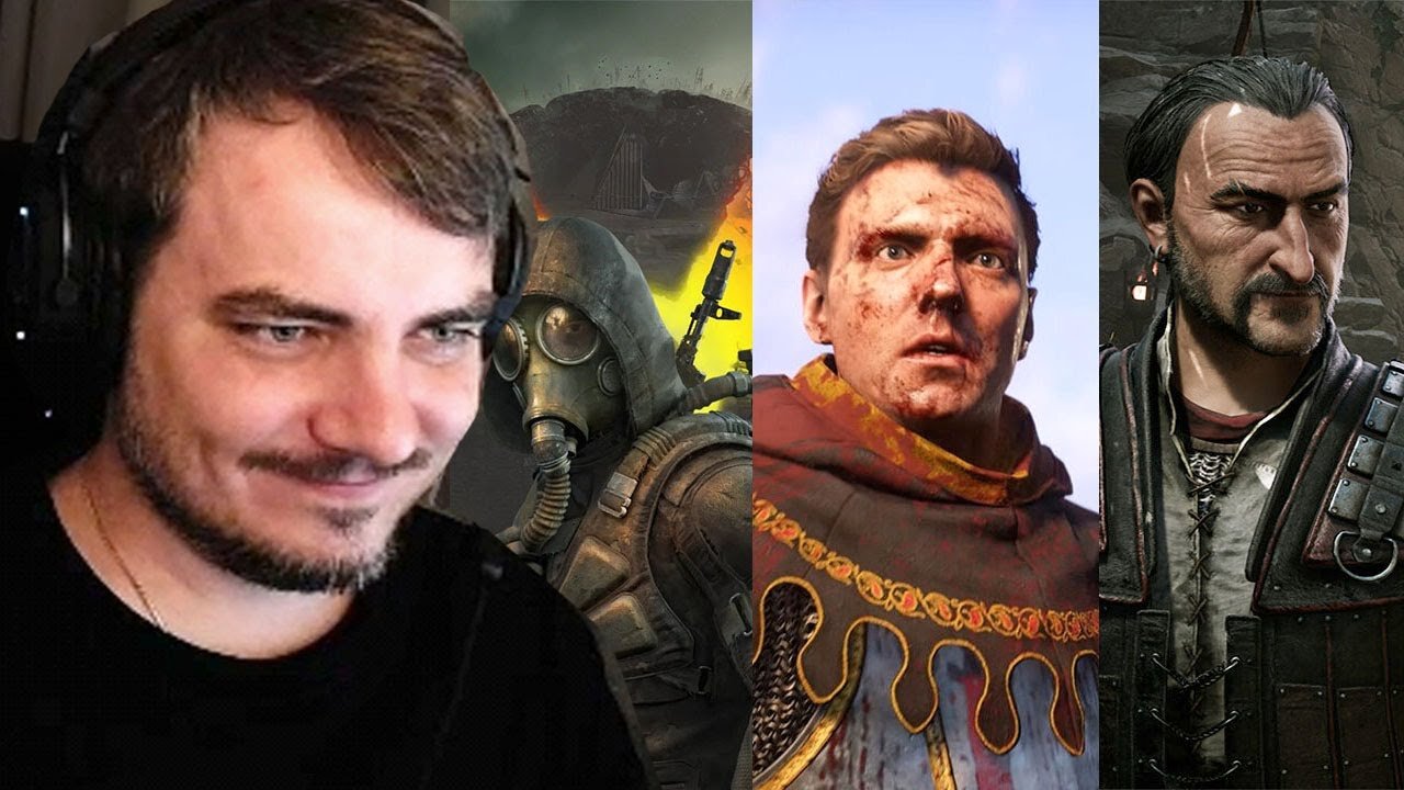 Мэддисон смотрит трейлеры Kingdom Come; Deliverance II, Gothic Remake, Stalker 2