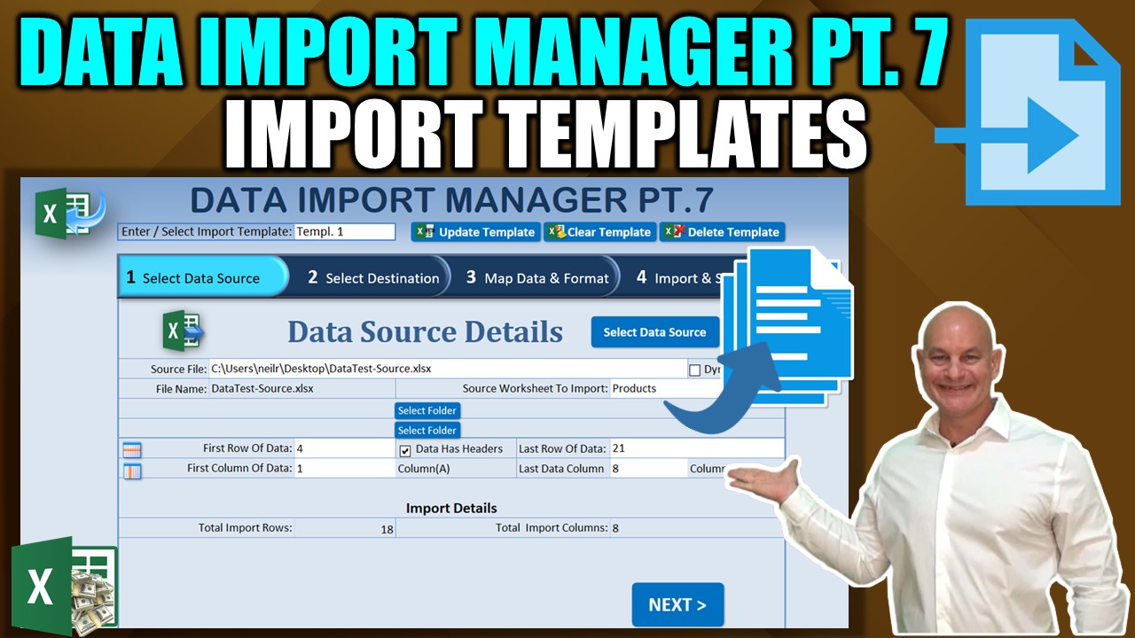 Now You Can Save Your Excel Data Import Templates [Import Manager Pt. 7]