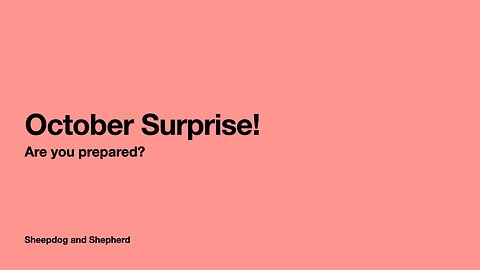 October Surprise