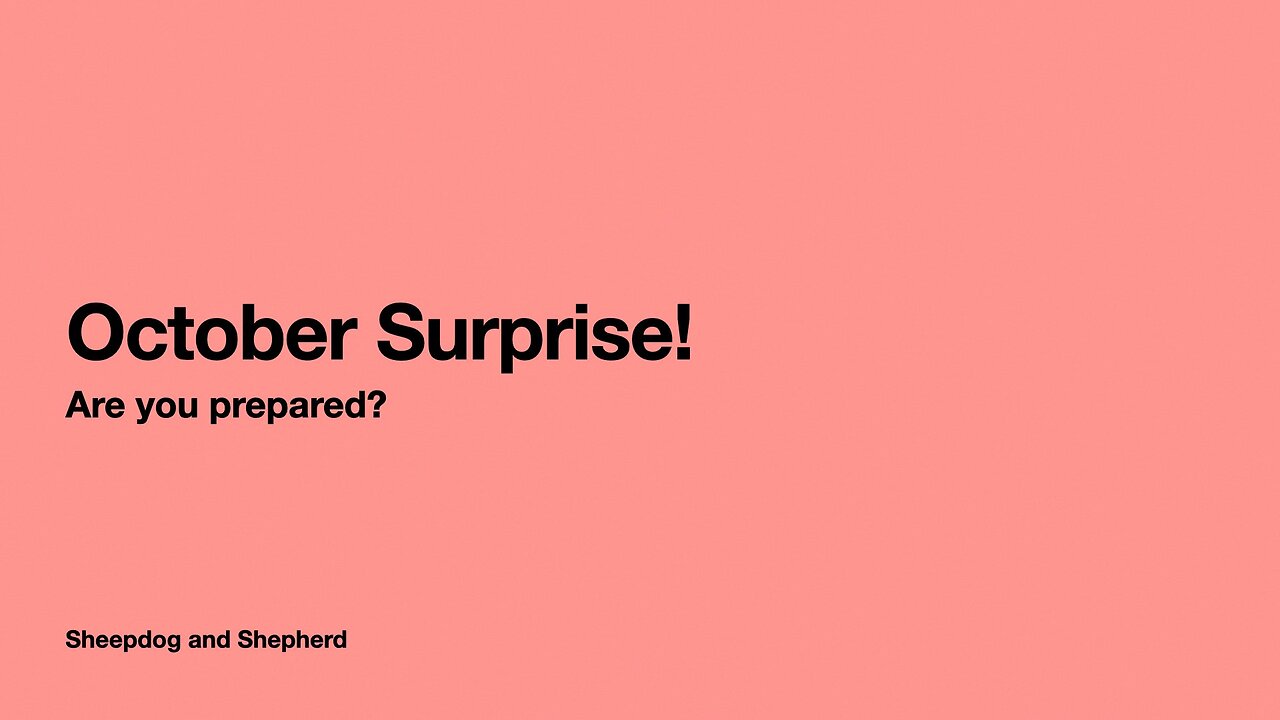 October Surprise