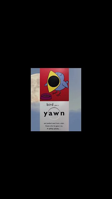 1 MINUTE READ ALOUD: Yawn #shorts #shortsvideo #youtubeshorts