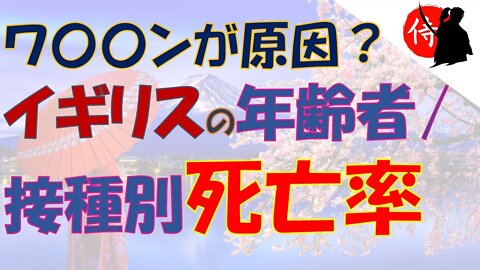 2022年12月05日 ワ〇〇ンが原因？ イギリスの年齢者/接種別死亡率