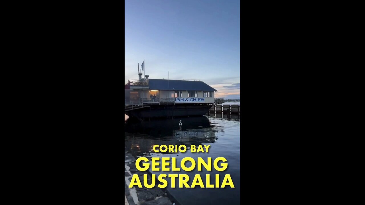 Exploring Geelong Australia: Corio Bay at Sunset #shorts