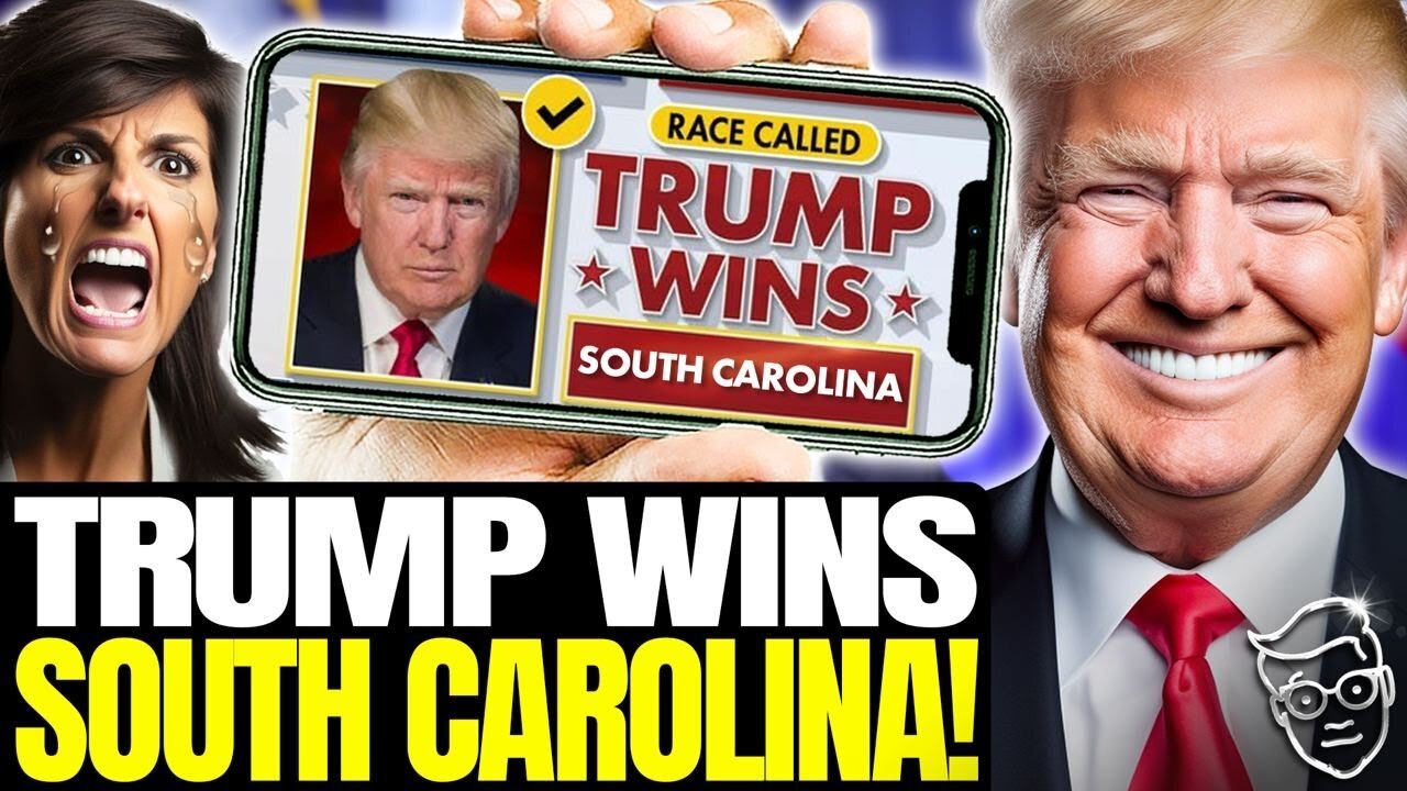 HISTORY! TRUMP WINS SOUTH CAROLINA SECONDS AFTER POLLS CLOSE, NIKKI MELTDOWN MODE | DEMS PURE PANIC