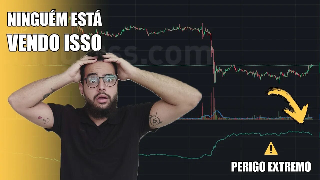 Indicador do Bitcoin aponta MAIS QUEDA! Cuidado com isso!