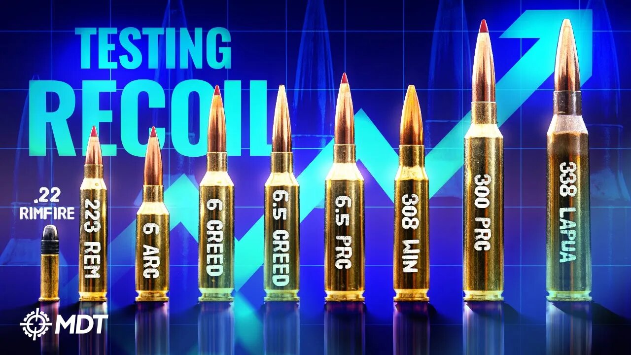 How much do different rifle calibers recoil?