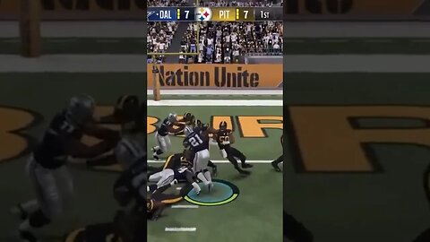 ZEKE WAS IMPOSSIBLE TO TACKLE IN MADDEN