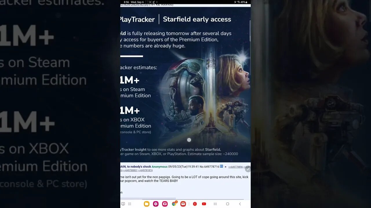 starfield is doing really well despite controversy #shorts