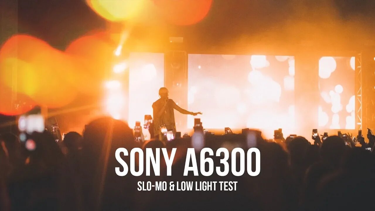 Sony A6300 - Low Light & Slo-Mo Video Test