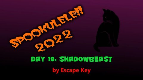 Spookulele 2022 - Day 18 - Shadowbeast (by Escape Key)