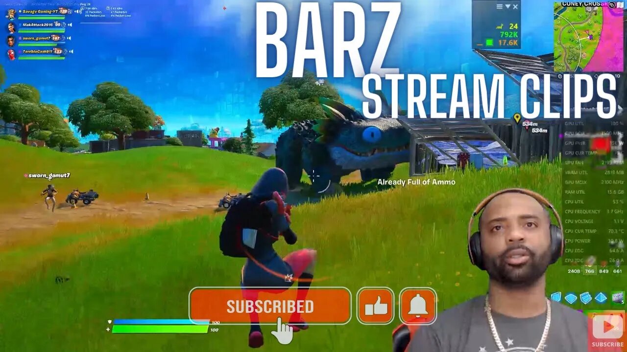 SAVAGE GAMIING-YT/BEATZBYE [LIVE] FORTNITE #streamclips