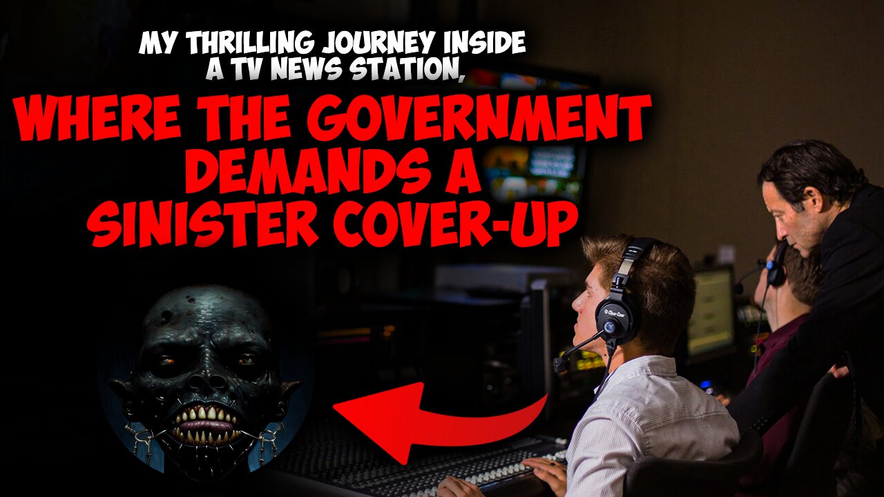 My THRILLING Journey Inside a TV News Station, Where the GOVERNMENT Demands a SINISTER Cover-Up.