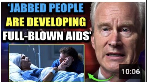 Top Doctor Blows The Whistle, Admits Vaccinated Are Developing Full Blown AIDS