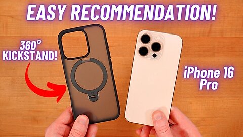 The PERFECT iPhone 16 Pro Case? CASEKOO MagicStand Case with Rotatable Kickstand!