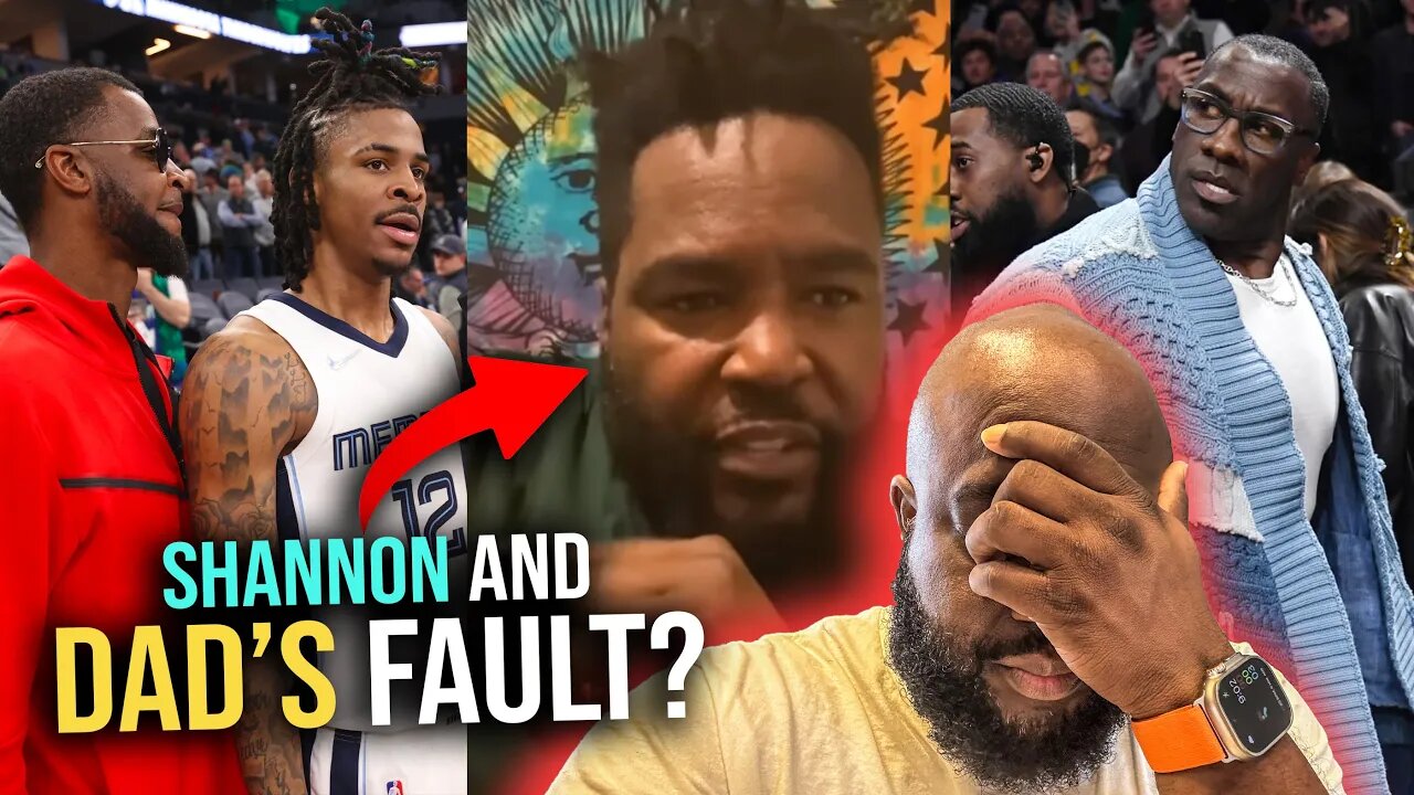 Umar Johnson Holds Father, Shannon Sharpe Accountable For Ja Morant's Off-Court Behavior 🤔 Stop It