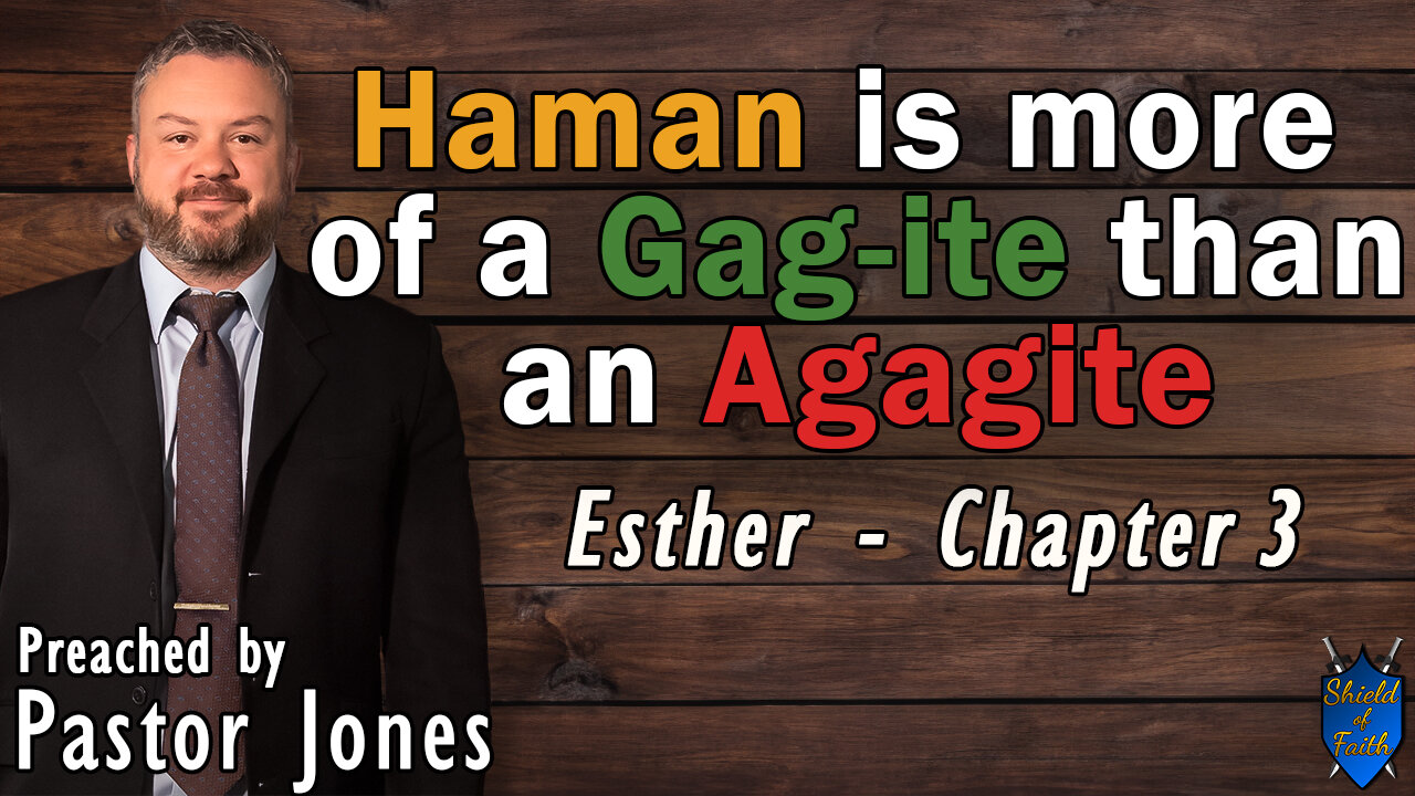 Haman is more of a Gag-ite than an Agagite | Esther Chapter 3