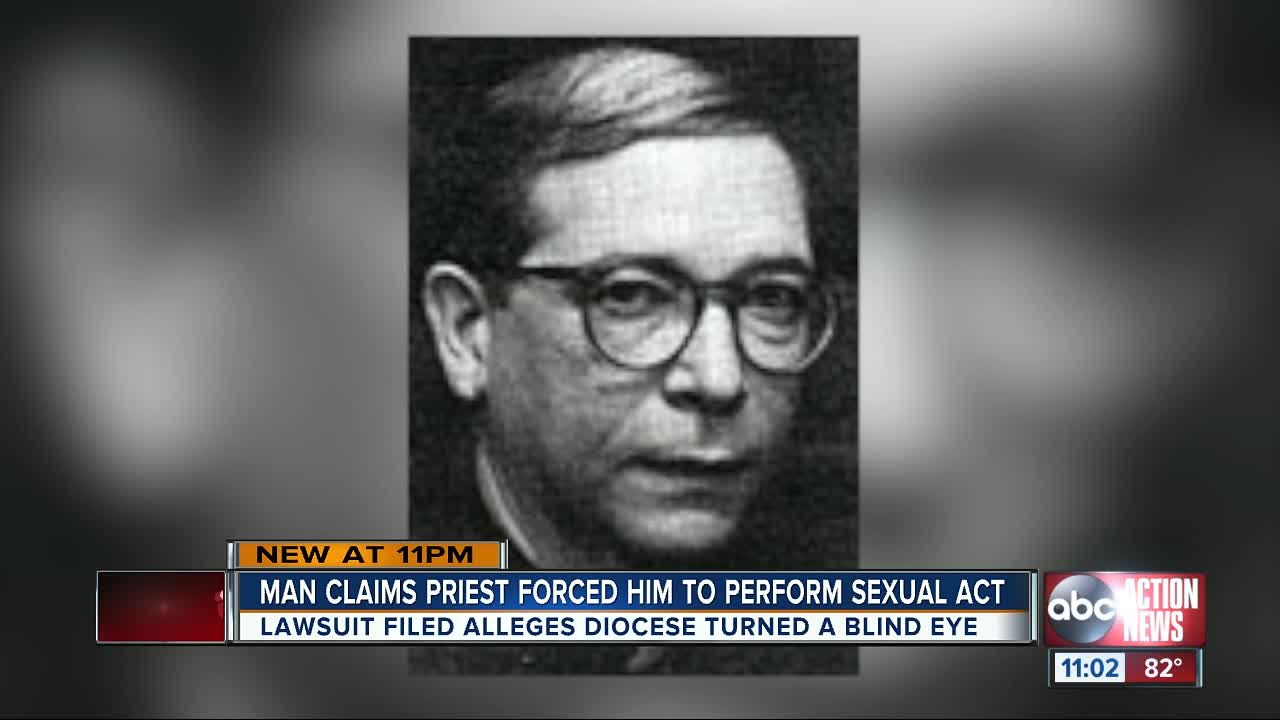 Man sues St. Petersburg Catholic Diocese over alleged child sexual abuse by priest