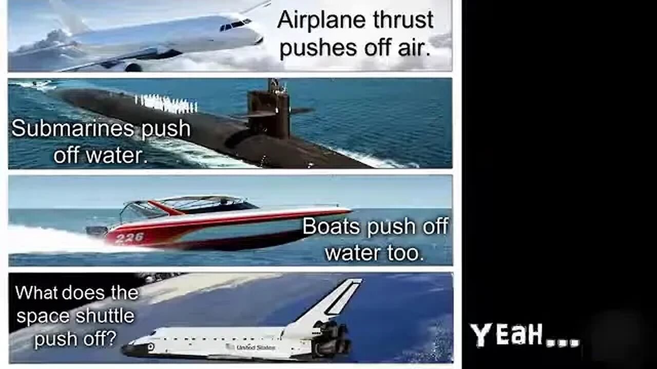 PROOF Thrust is Not Possible in a Vacuum