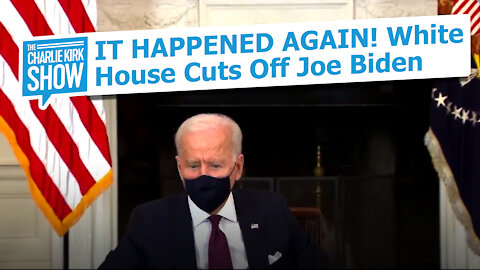 IT HAPPENED AGAIN! White House Cuts Off Joe Biden