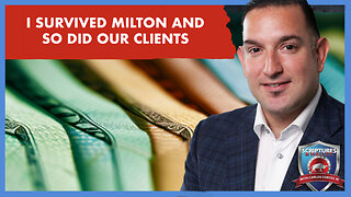 SCRIPTURES AND WALLSTREET - I SURVIVED MILTON AND SO DID OUR CLIENTS