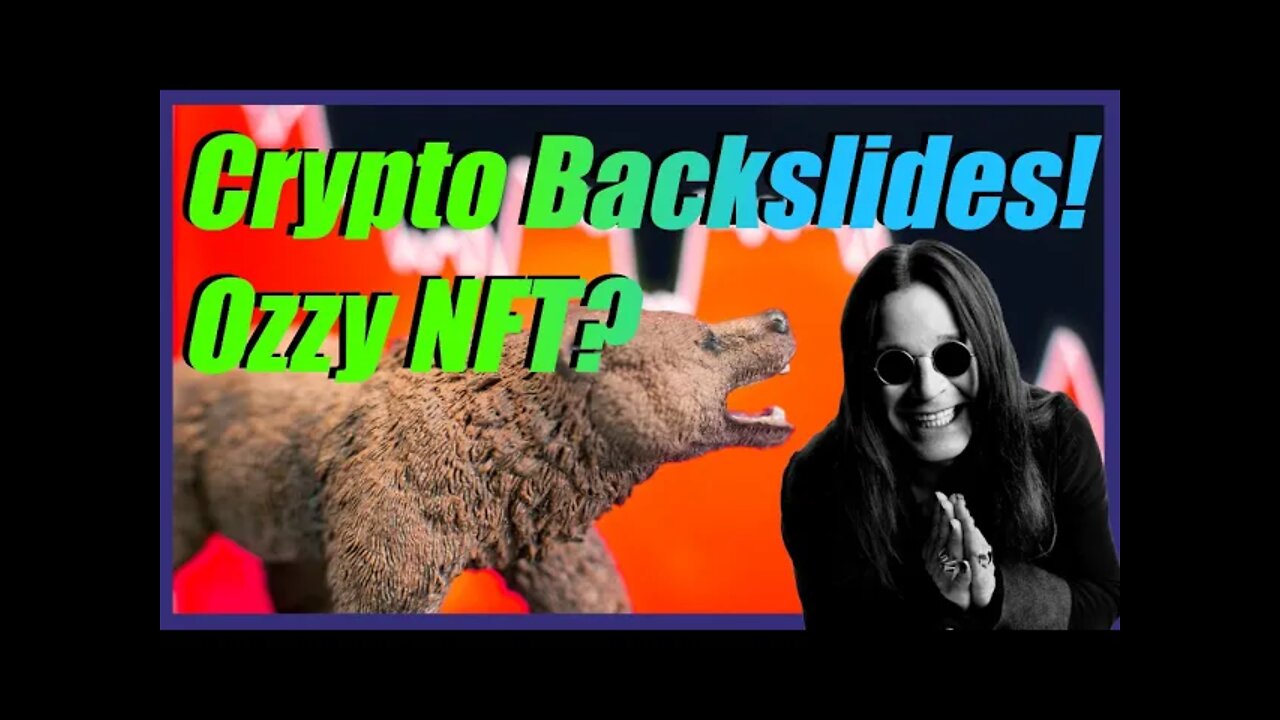 Crypto Backslides! $300M Liquidated! Ozzy Osbourne NFT! Apple? - Crypto News Today