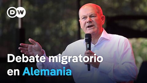 Canciller alemán anuncia medidas para acelerar la deportación de solicitantes de asilo rechazados.