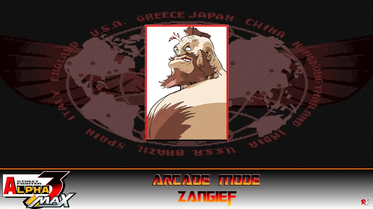 Street Fighter: Alpha 3 Max: Arcade Mode - Zangief